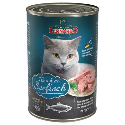 Sparpaket Leonardo Katzenfutter All Meat 24 x 400 g