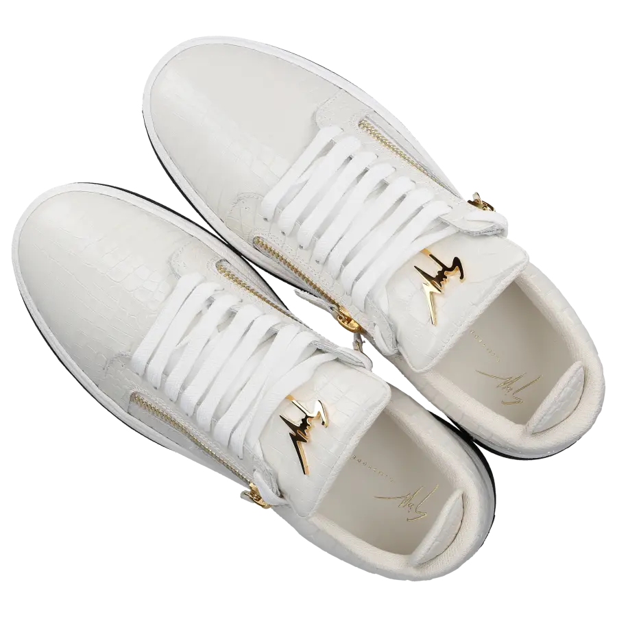 Giuseppe Zanotti - Sneaker low GZ94 Kalbsleder - weiß