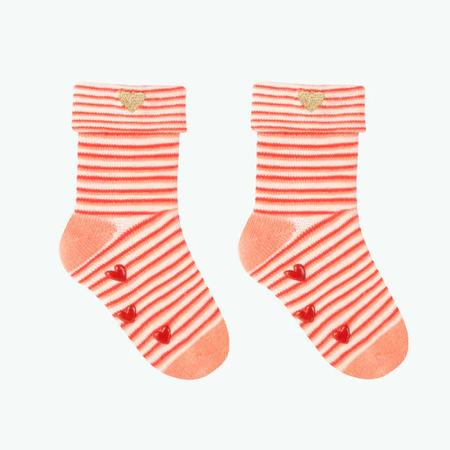 Blooming Butterflies - Pack de chaussettes bébé orange