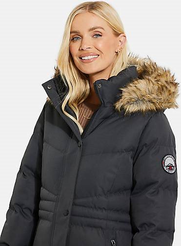 Threadbare Wintermantel