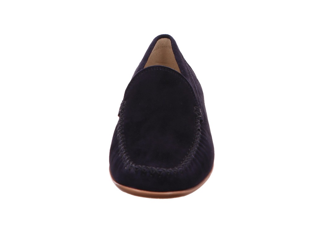 SIOUX Sportliche Slipper blau Mokassin Slipper