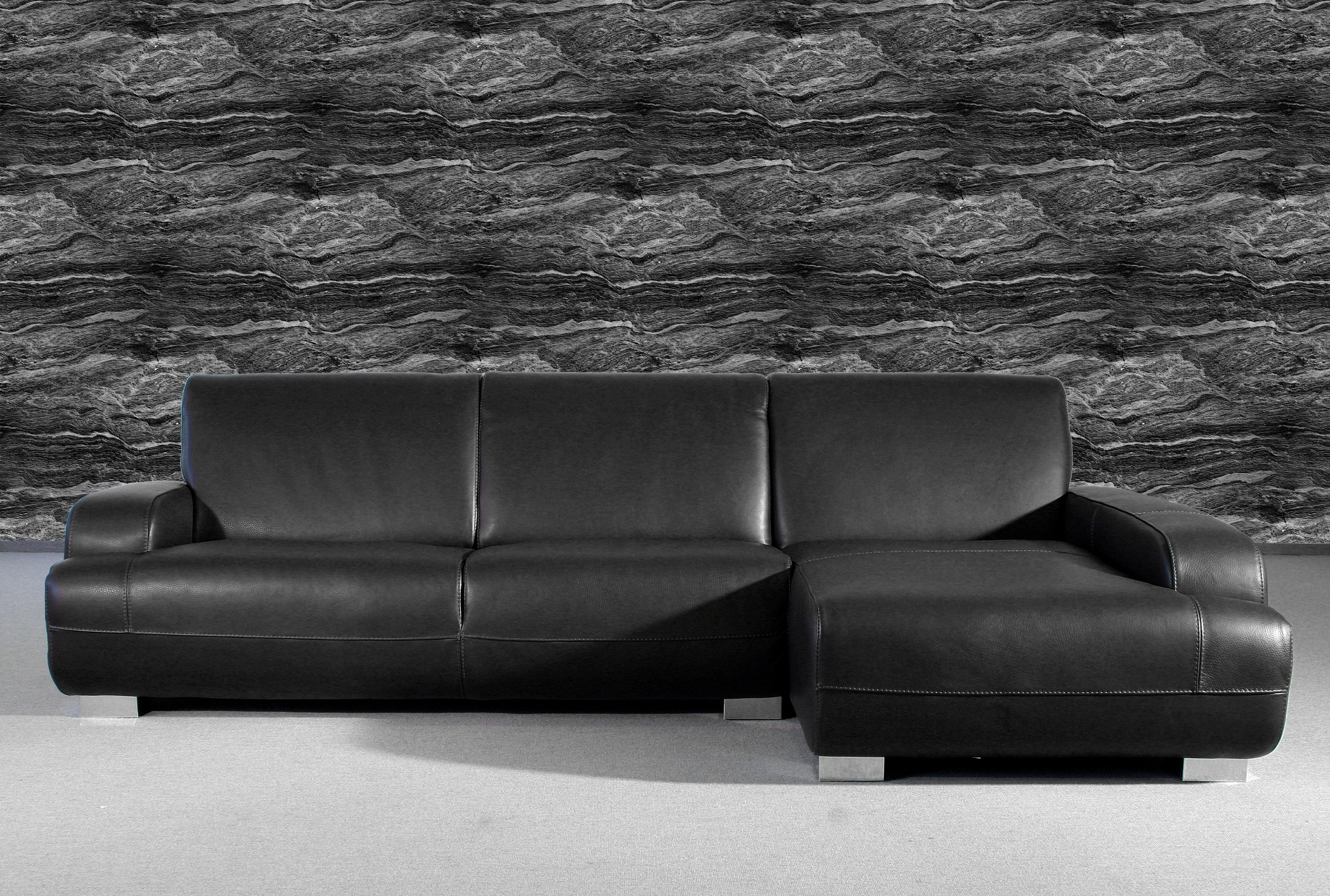 queence Vinyltapete Tount, Steinoptik, 90 x 250 cm, selbstklebend