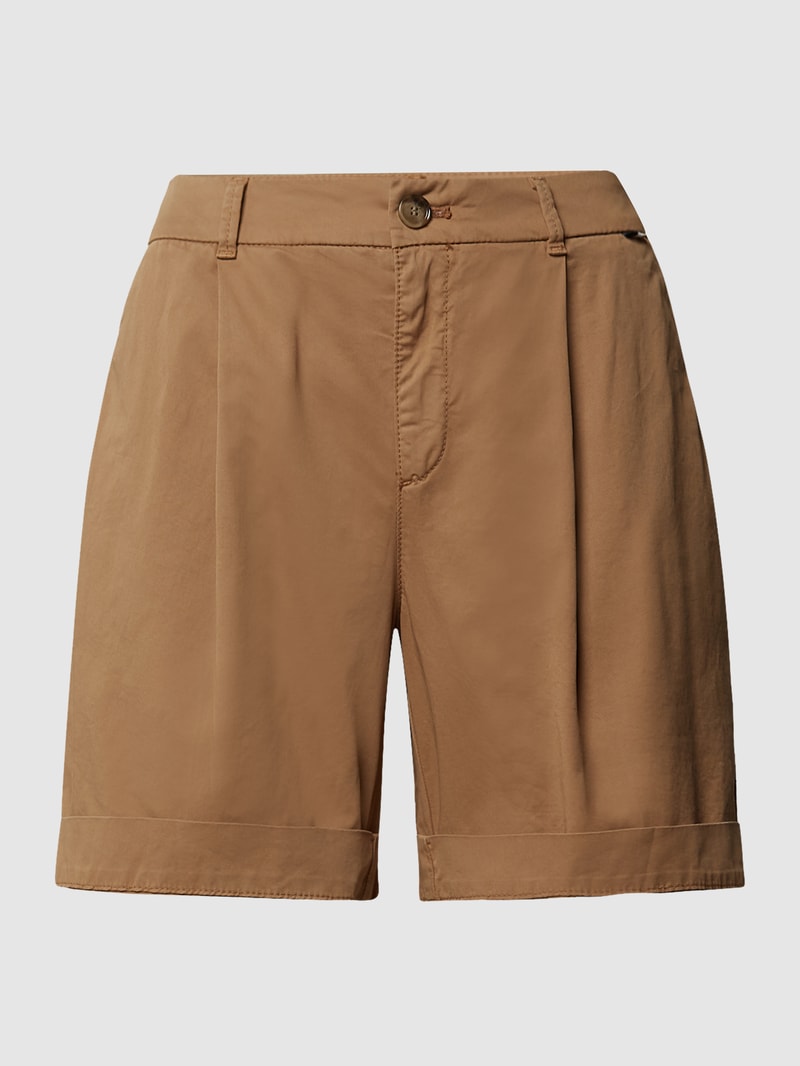 Bermudas mit Stretch-Anteil Modell 'Taggie' in beige