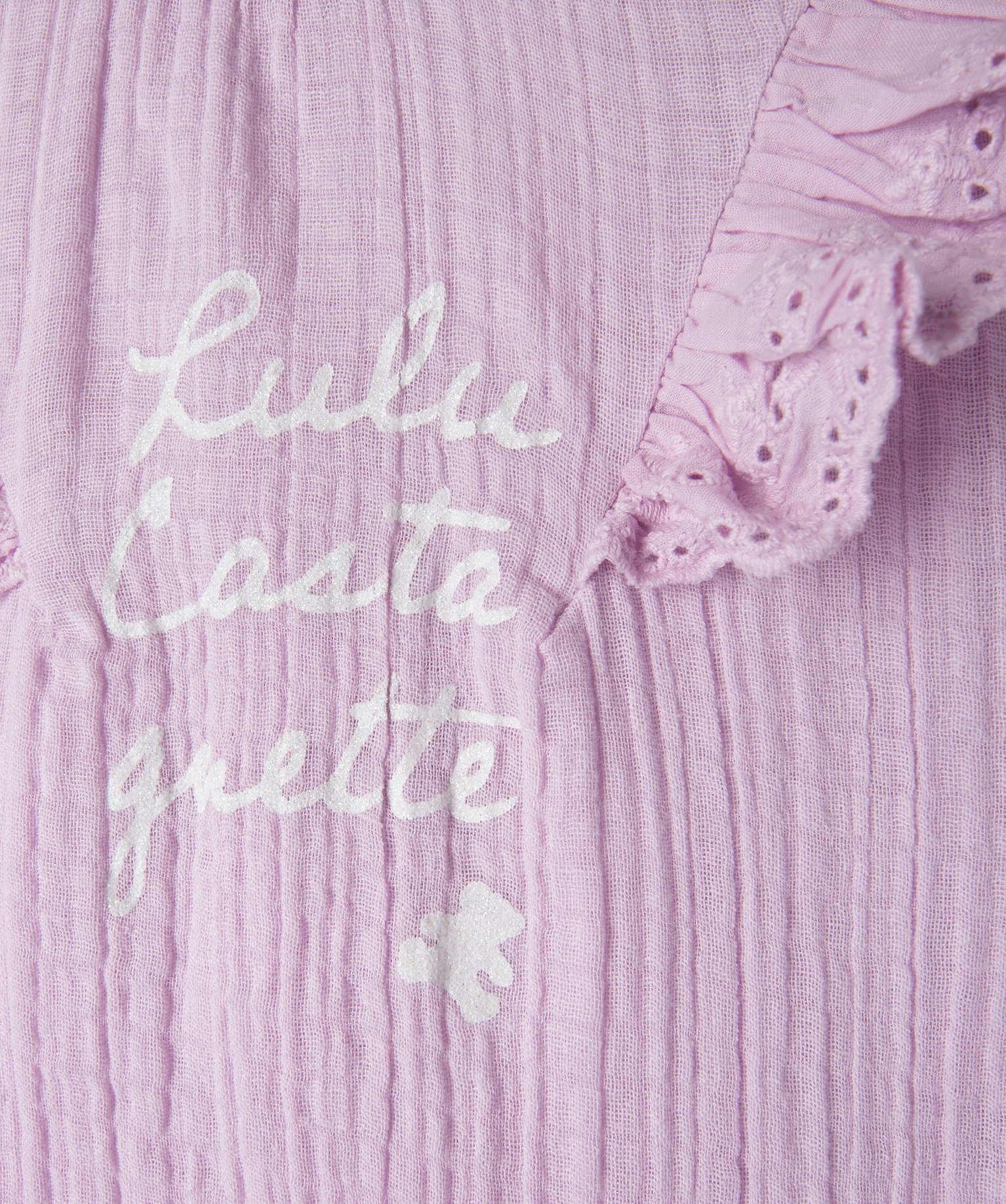 Body bébé fille en gaze de coton faon blouse - LuluCasta... blanc | GEMO