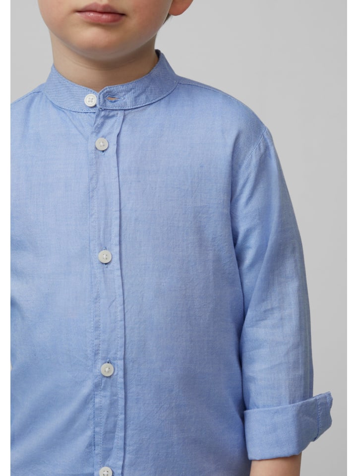 s.Oliver Hemd langarm in Blau günstig kaufen