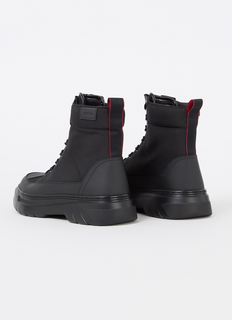 Pantofi HUGO BOSS Urian cu șireturi și logo