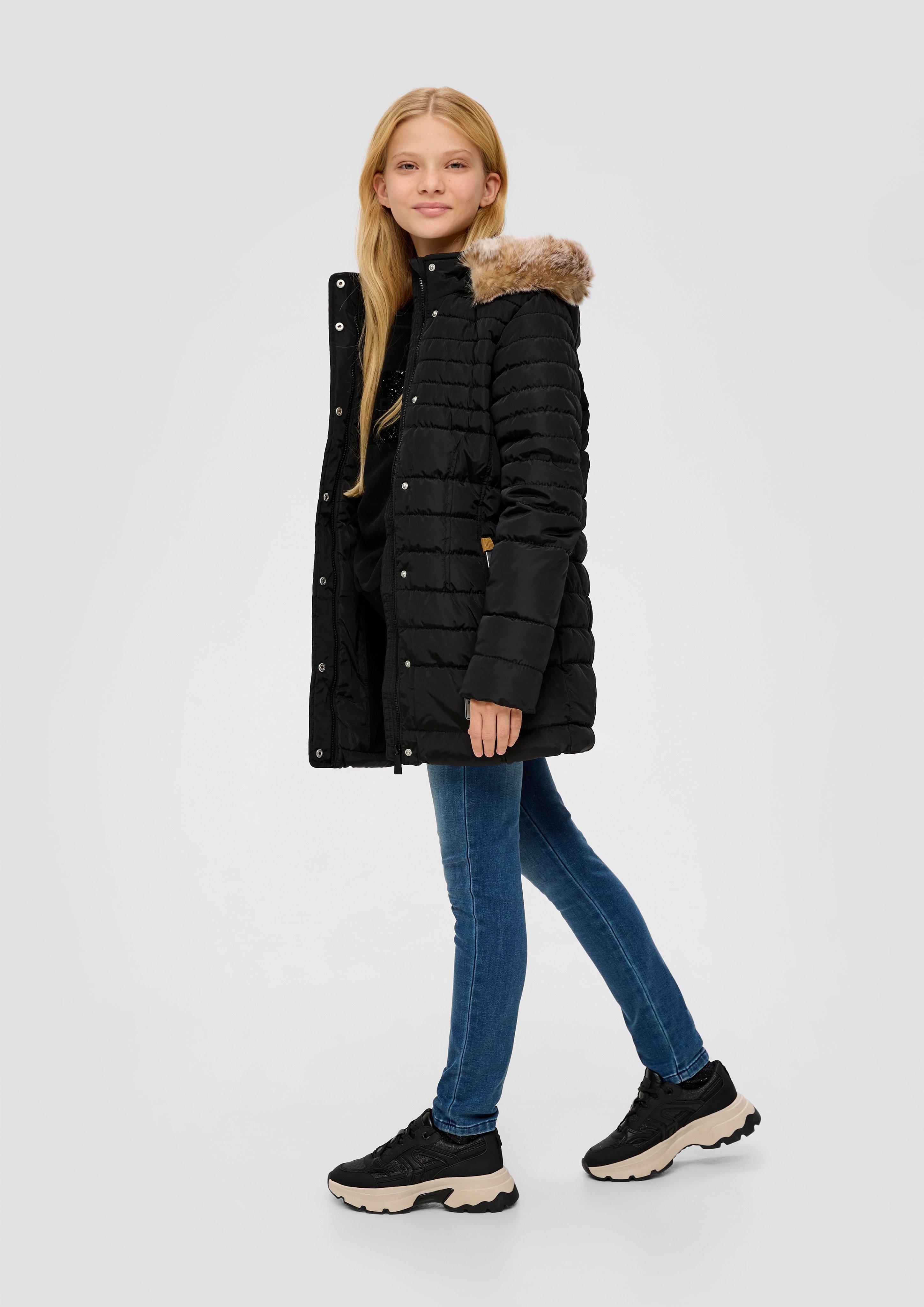 Steppmantel mit Fleece-Futter  2139741-9999
