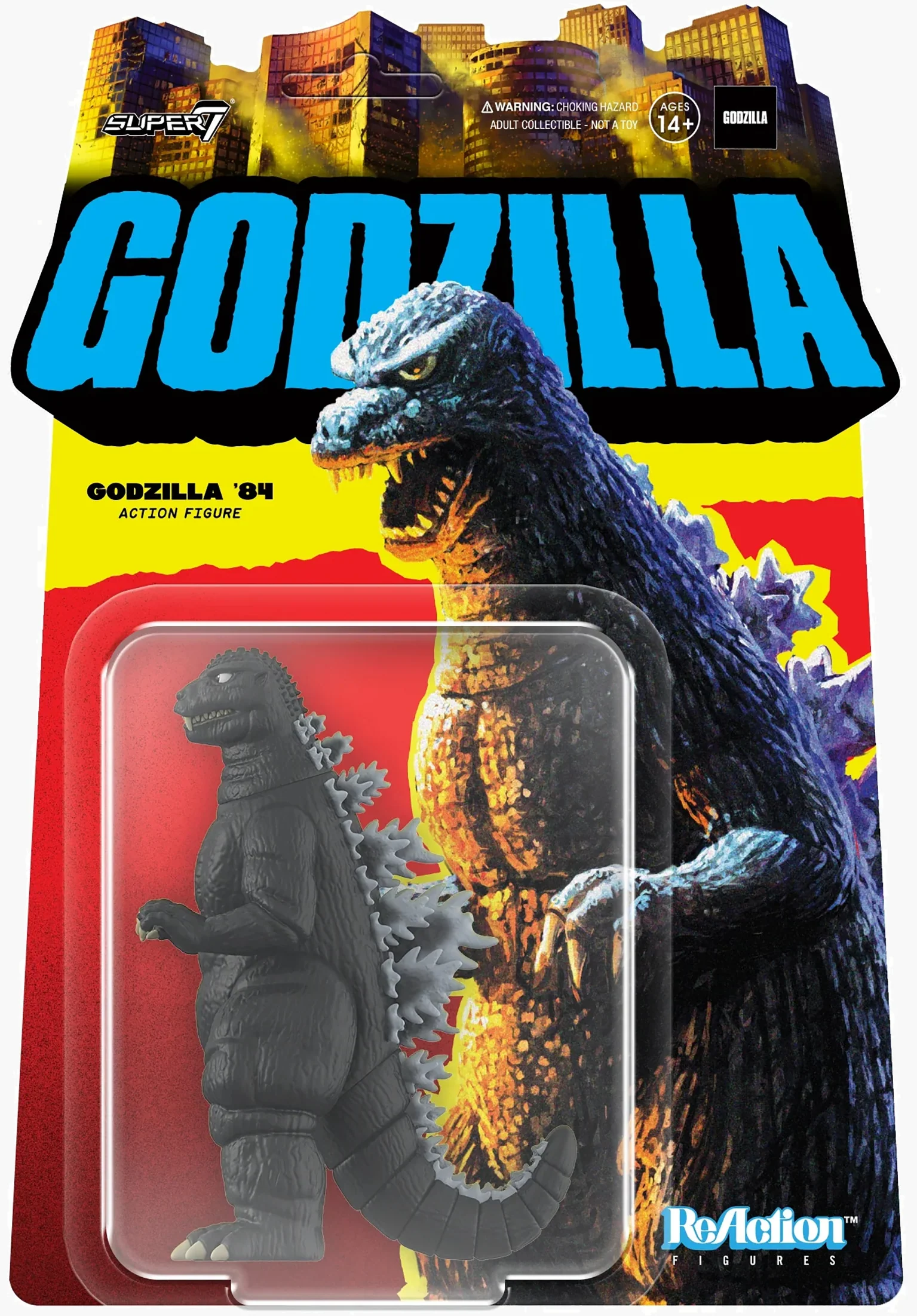 Toho ReAction Figure Wave 2 - Godzilla '84 (Four