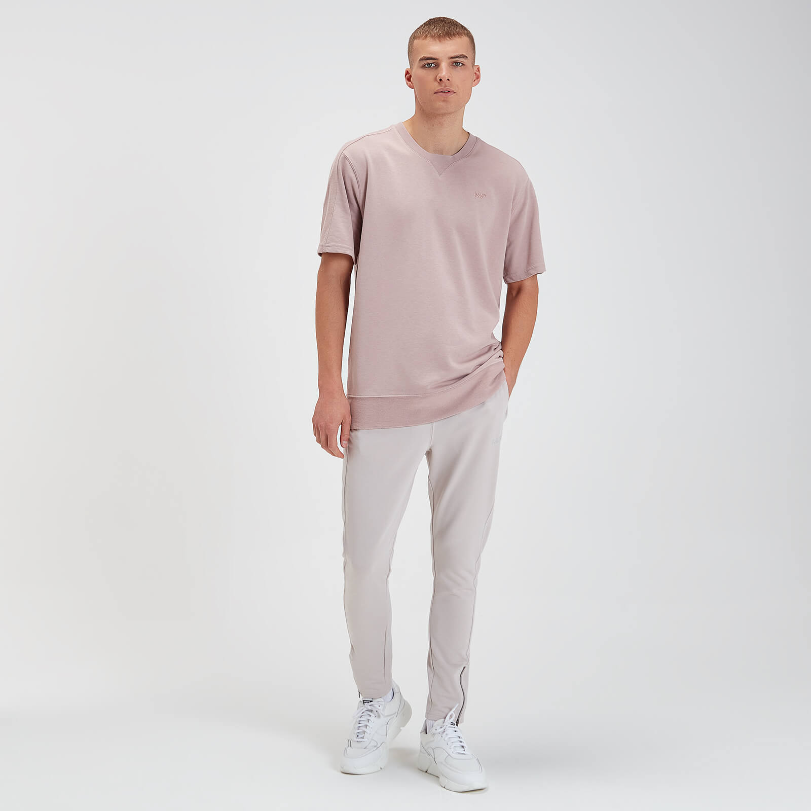 T-shirt à manches courtes MP Rest Day pour hommes – Taupe