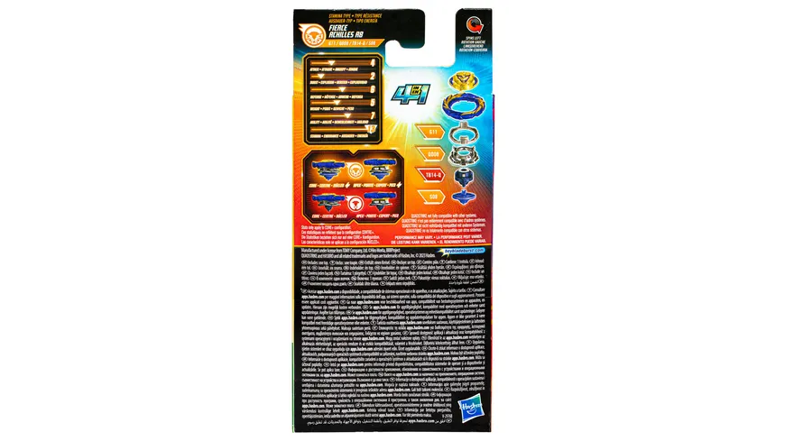 Hasbro - Beyblade Burst QuadStrike Single Pack, 1 Stück, sortiert