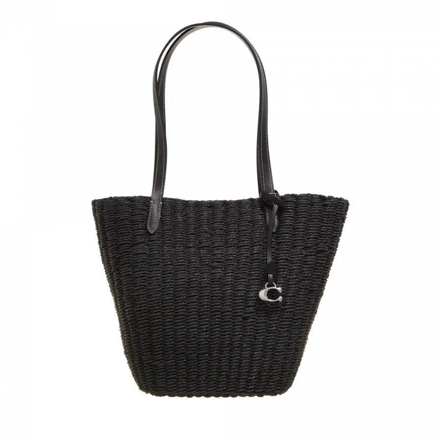 Coach - Coach Handle Bags Leder Black - schwarz