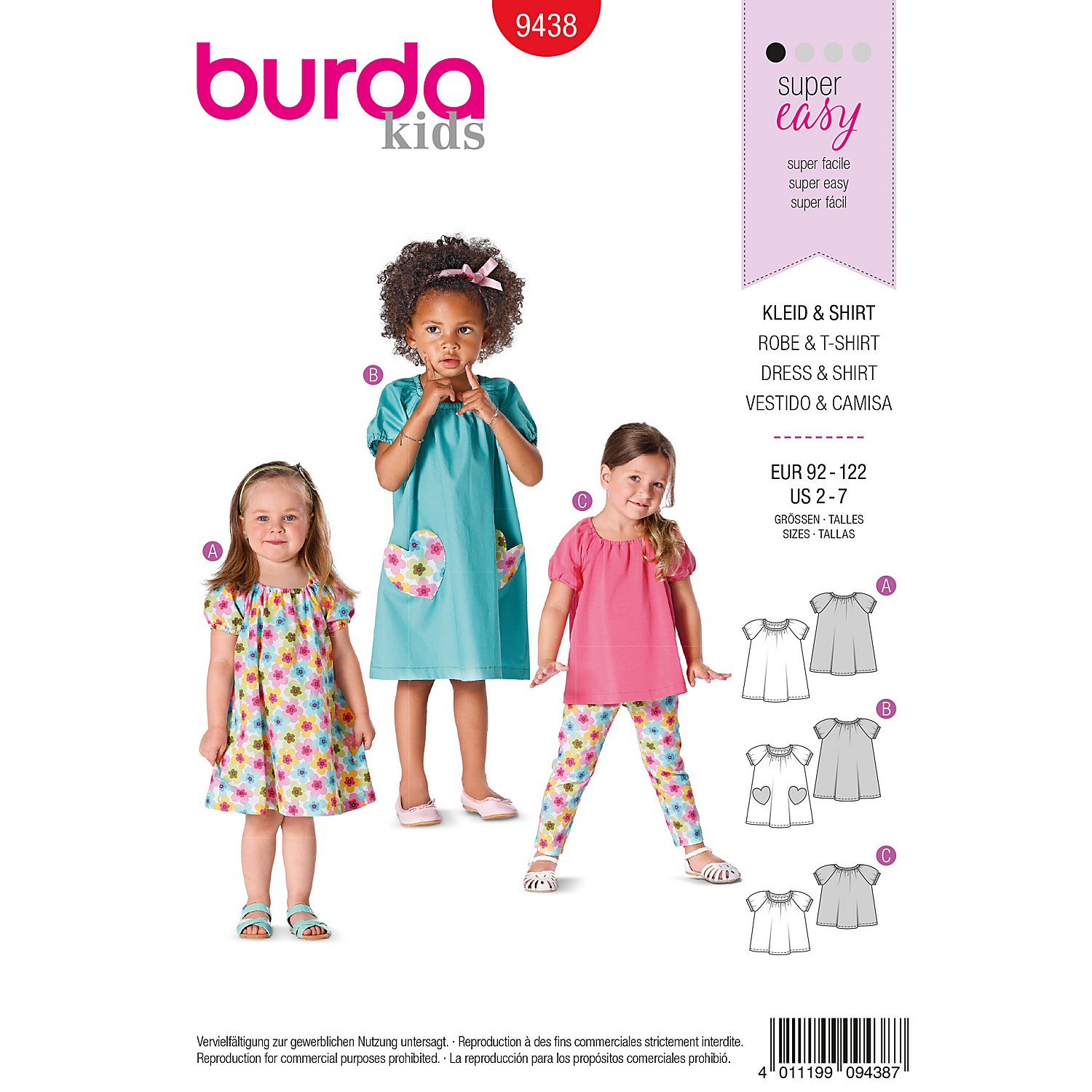 burda Schnitt 9438 