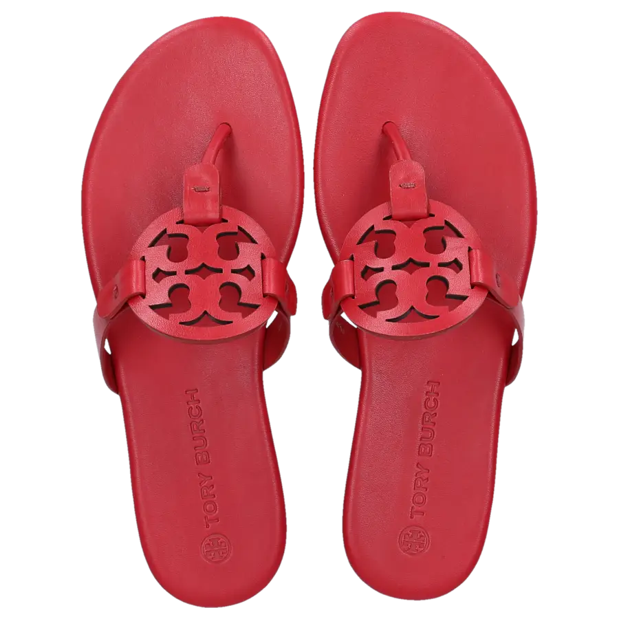 Tory Burch - Sandalen MILLER Kalbsleder - rot