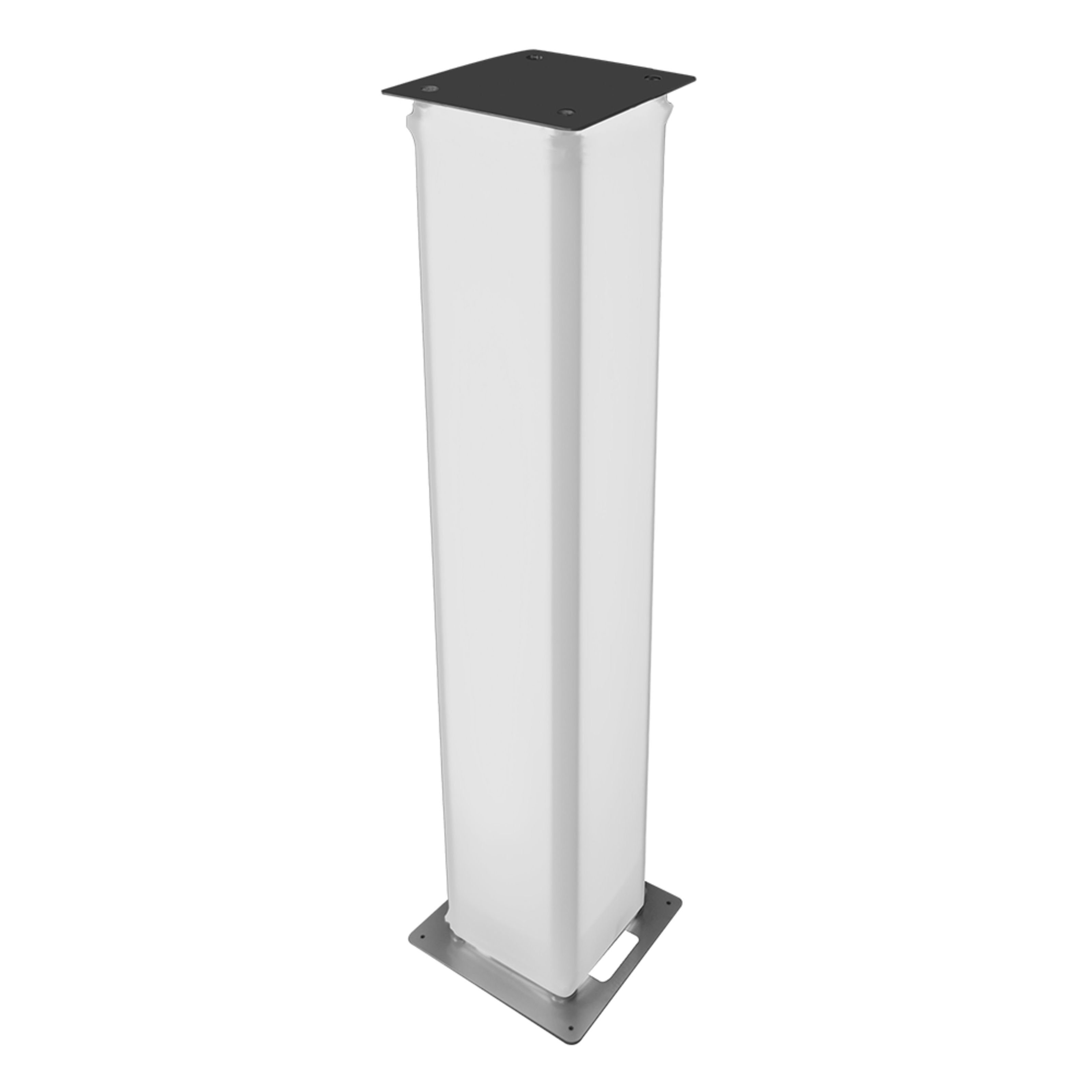 lightmaXX Gerüst, On-Stage Tower 1,5m, weiß inkl. 4xPipe,2xBase1xHusse B1