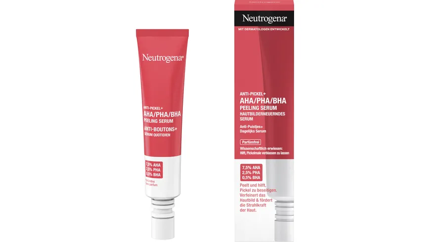 Neutrogena Anti-Pickel+ AHA/PHA/BHA Peeling Serum 30 ml