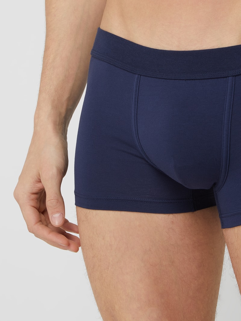 Trunks mit Stretch-Anteil im 3er-Pack in marineblau