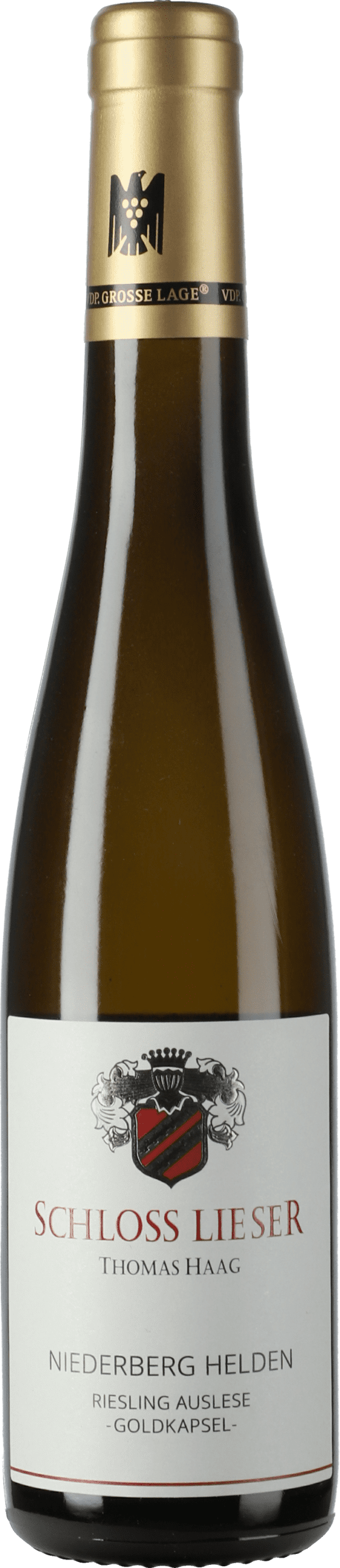 Thomas Haag / Schloss Lieser: Riesling Niederberg Helden Auslese Goldkapsel Große Lage 2022