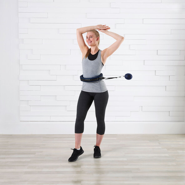 Smarter Fitnessreifen mit Timer, blau