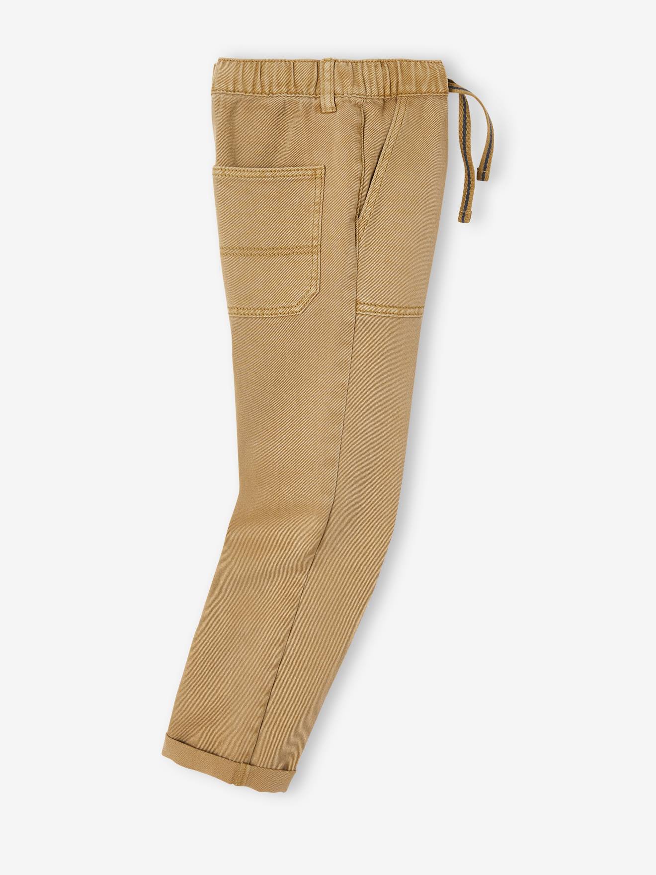 Pantalon worker facile à enfiler garçon bleu nuit