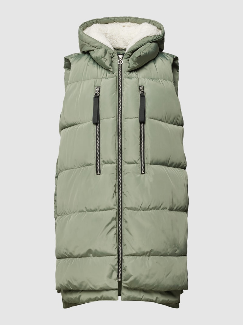 Steppweste im Double-Layer-Look Modell 'NEWNORA' in mint