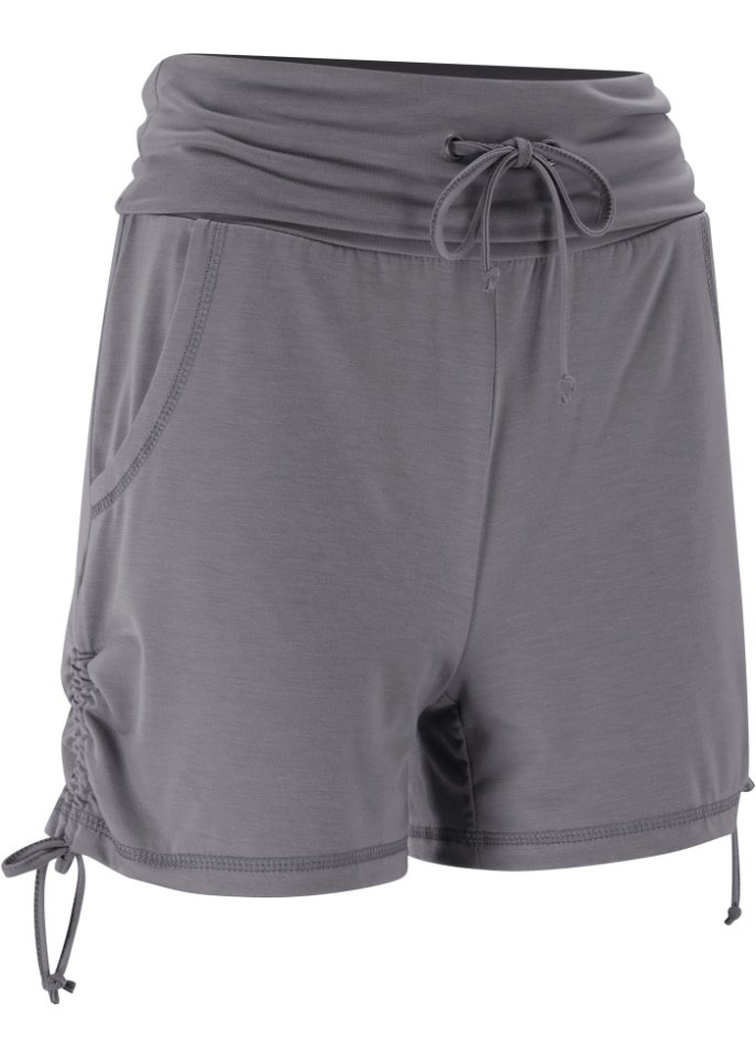 Shorts mit Raffung