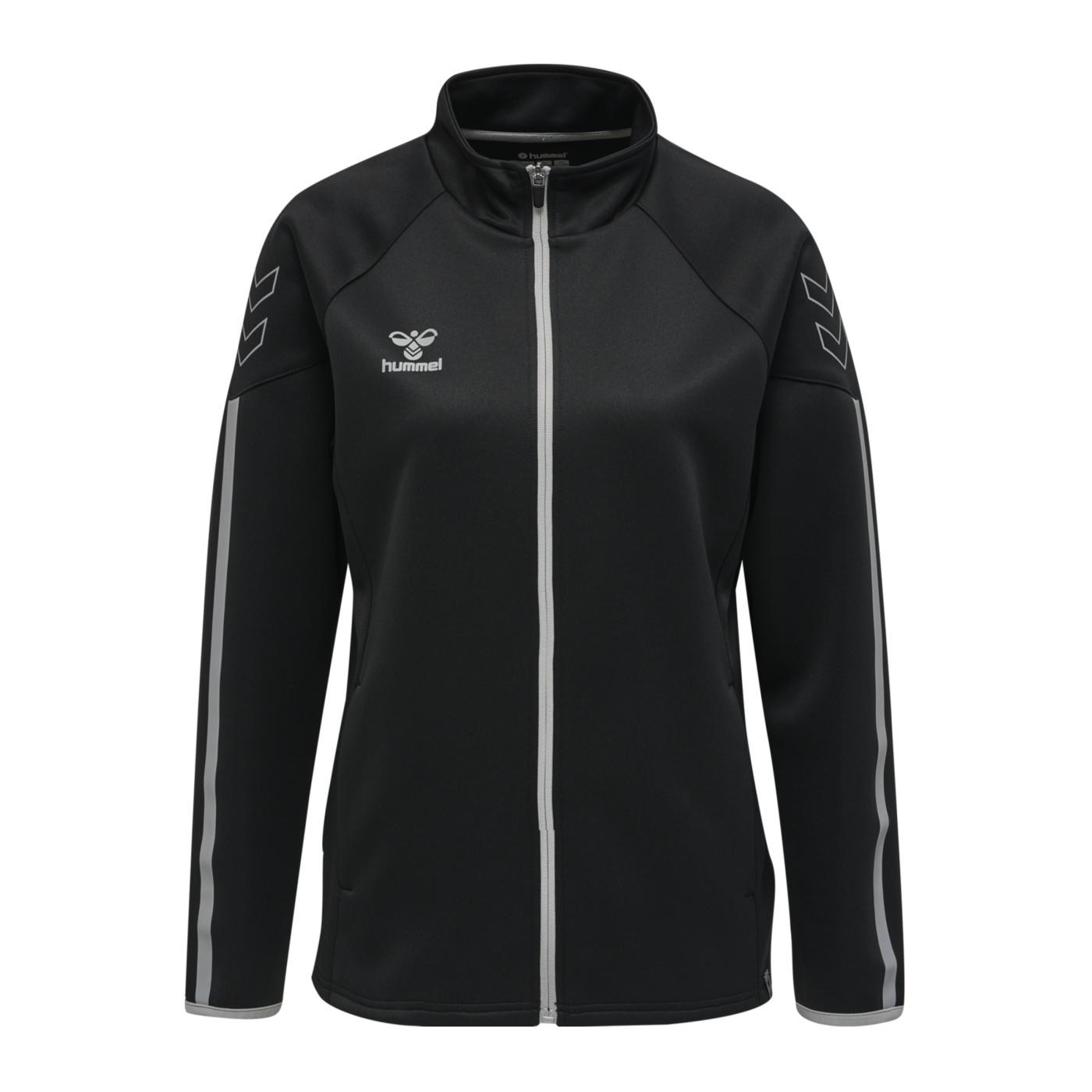 Hummel Cima Zip-Jacke Damen Schwarz F2001