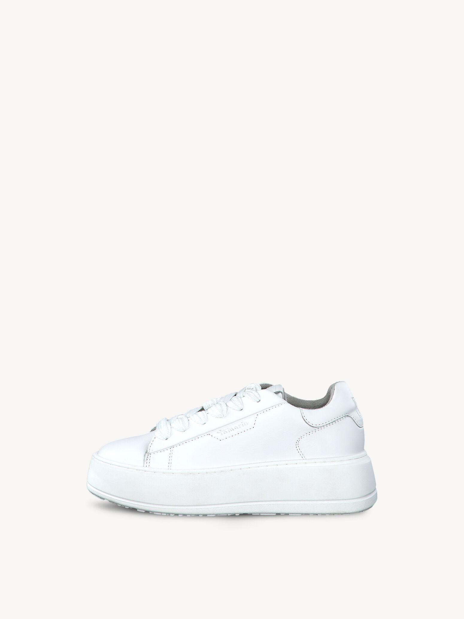 Basket en cuir - blanc