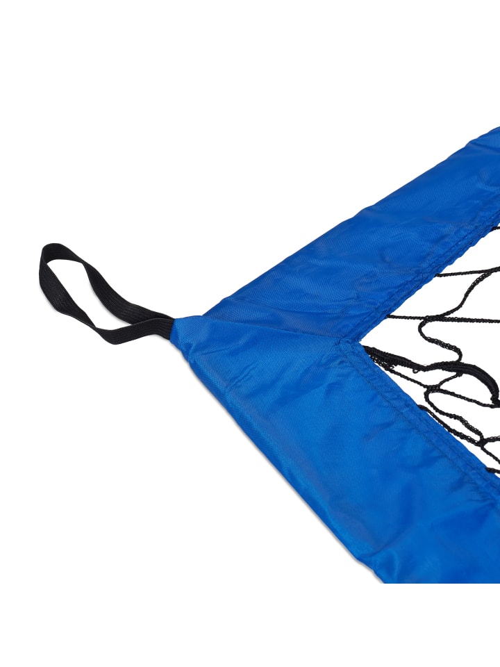 relaxdays Fußballtor in Blau/ Schwarz - (B)195 x (H)115 x (T)115 cm günstig kaufen onesize