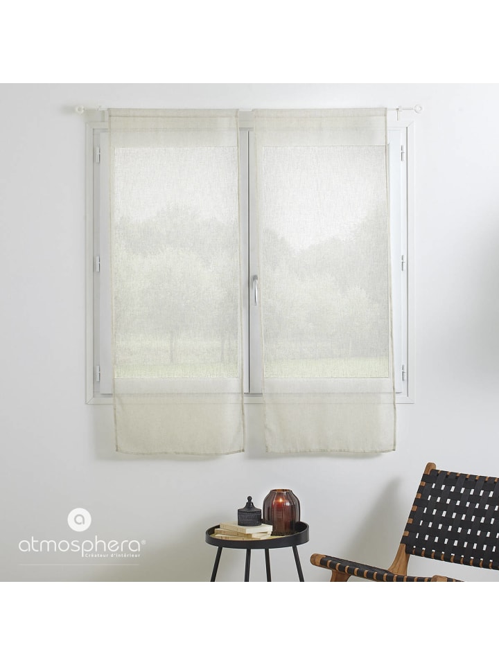 Atmosphera Créateur d'intérieur Gardinen für Küche in weiß günstig kaufen onesize