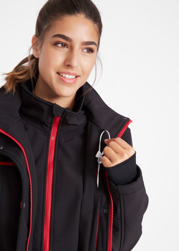 Stretch-Softshell-Longjacke