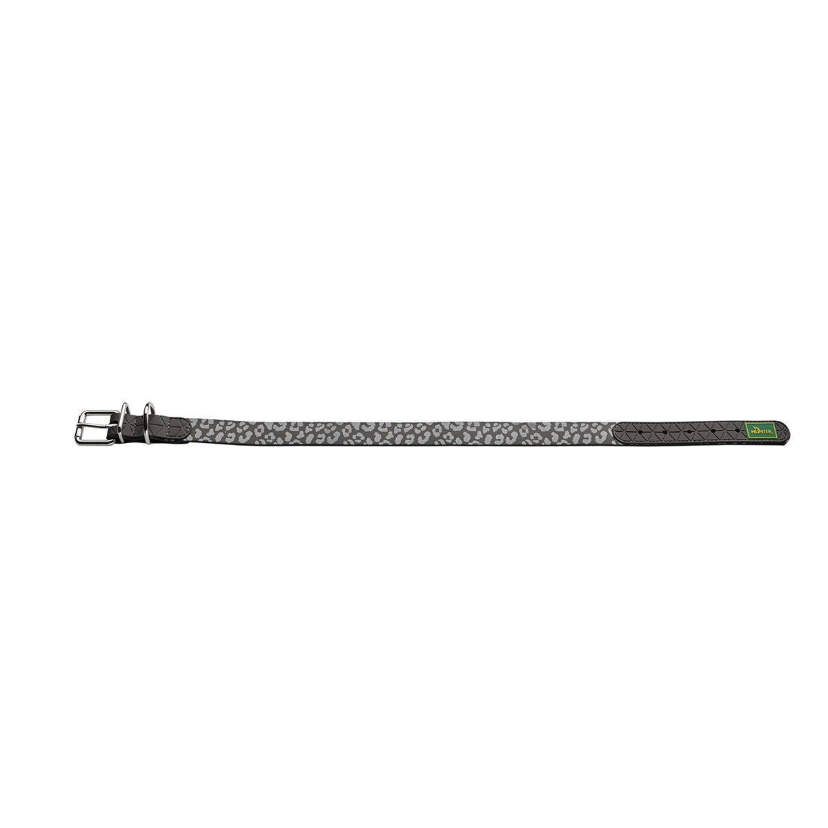 Hunter Halsband Convenience Reflect grau Leopard bei ZooRoyal