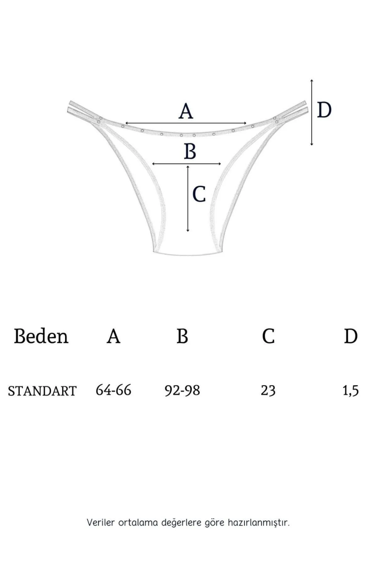 Newlilla  1025 Paar Bikinislips im Ip-Stone-Design, 1025-v3