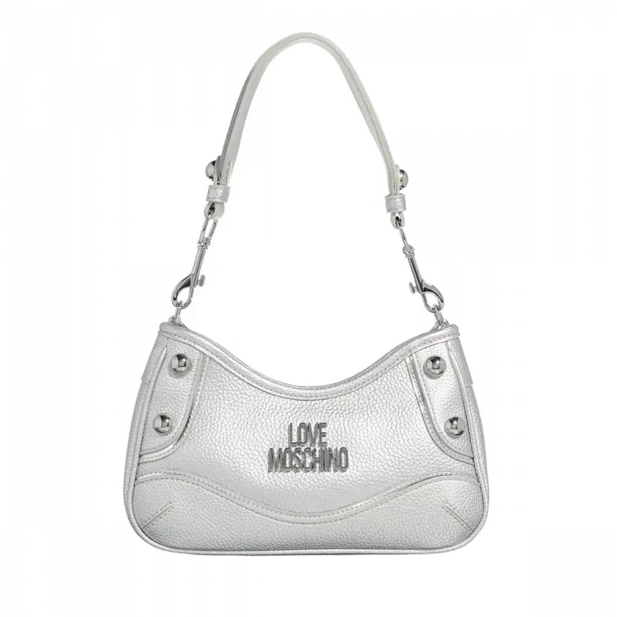 Love Moschino - Love Moschino Clutches & Evening Bags Kunstleder Silver - silber