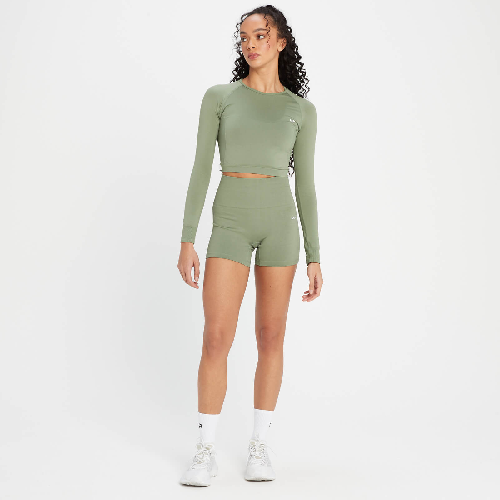 Short moulant sans coutures MP Shape pour femmes – Jade délavé