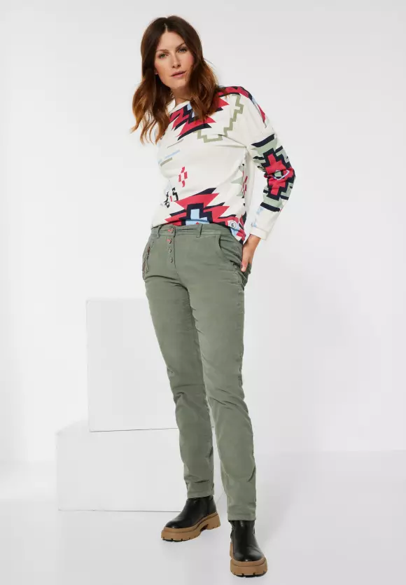 CECIL Loose fit Cordhose