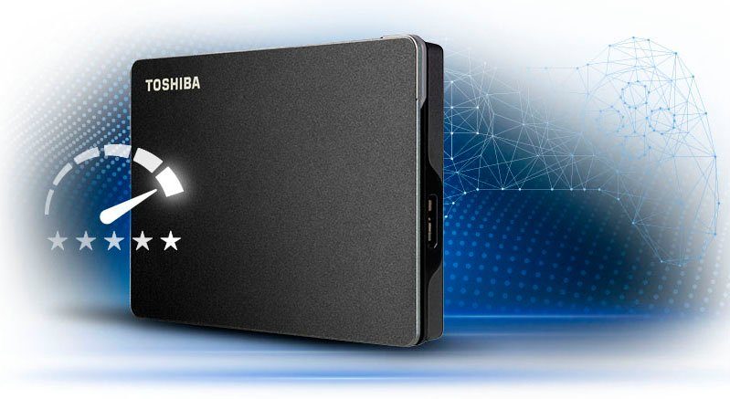 Toshiba Canvio Gaming externe HDD-Festplatte (4 TB) 2,5