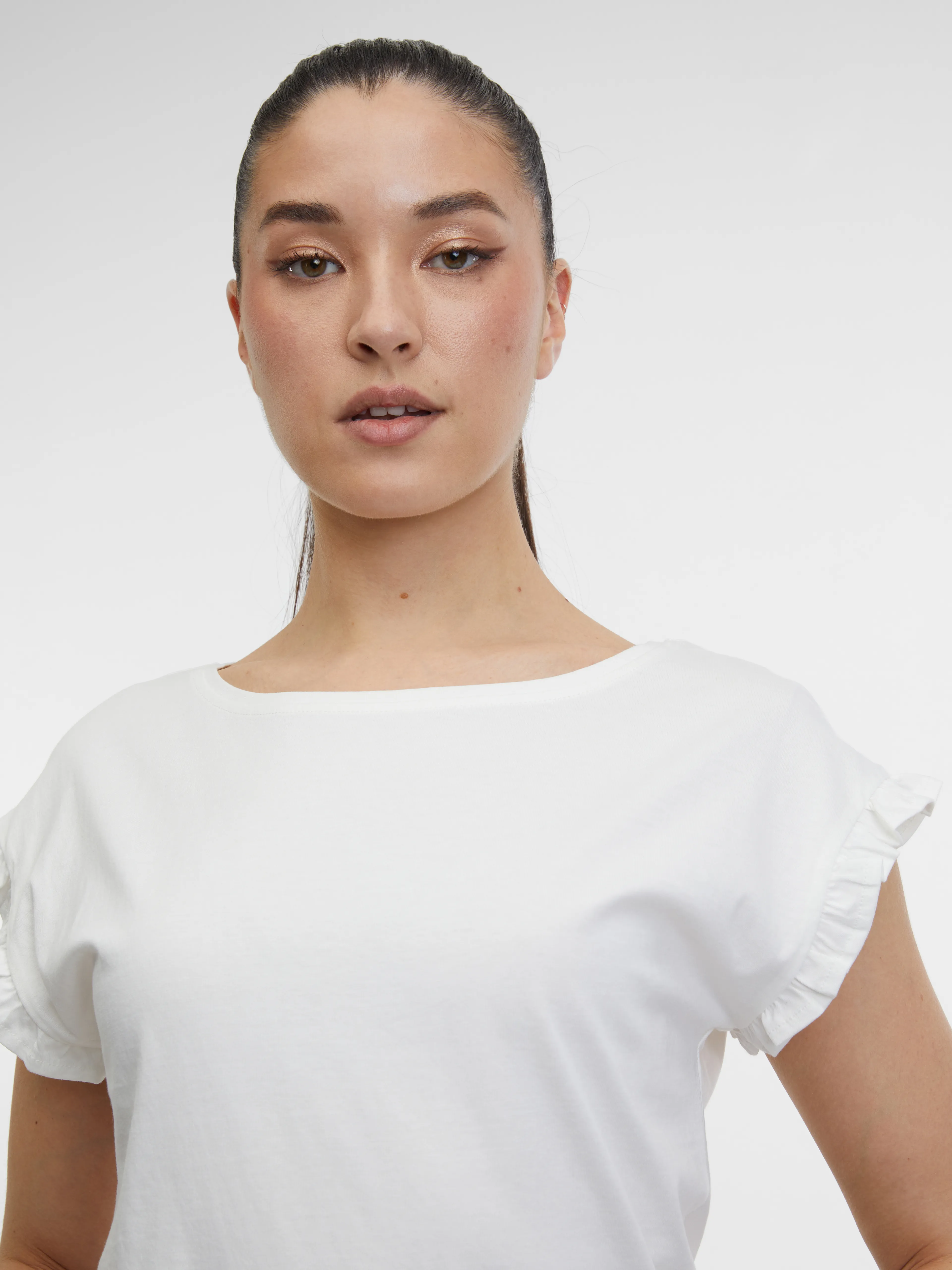 Weißes Damen-T-Shirt ORSAY