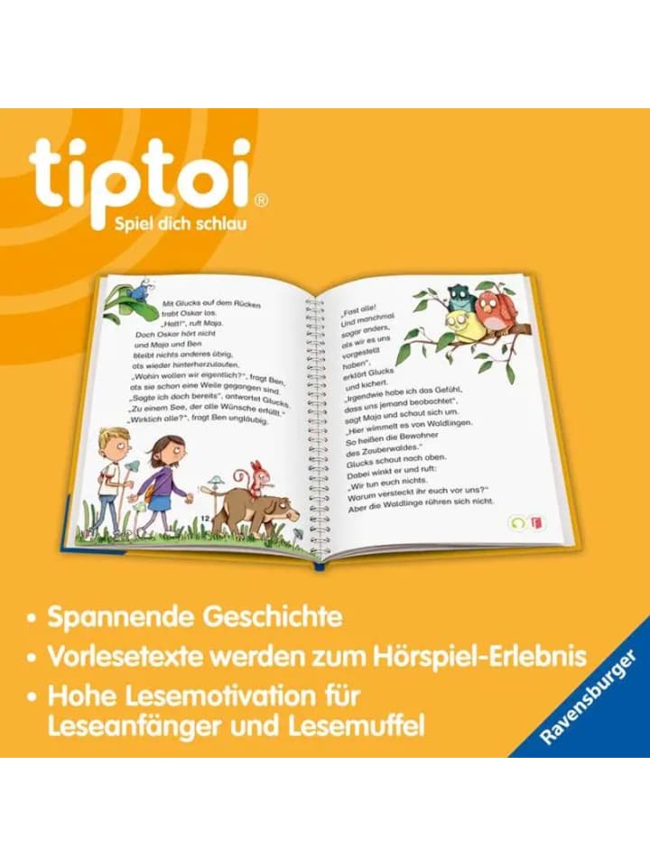 Ravensburger tiptoi® Lese-Lausch-Abenteuer - Zauberwald günstig kaufen onesize