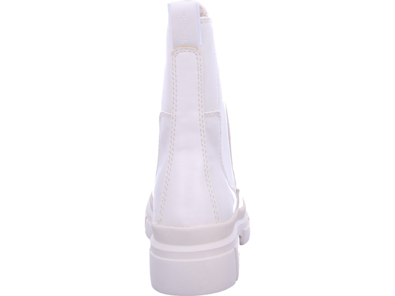 TAMARIS Schnür-Stiefeletten weiss