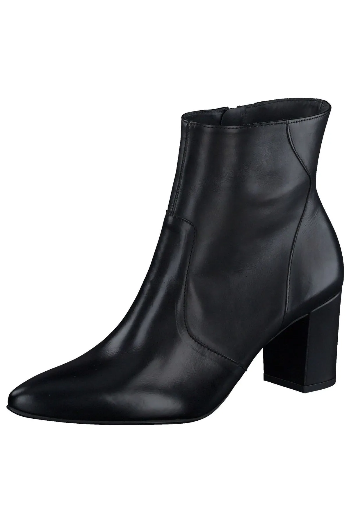Paul Green  Stiefelette - Schwarz - Blockabsatz
