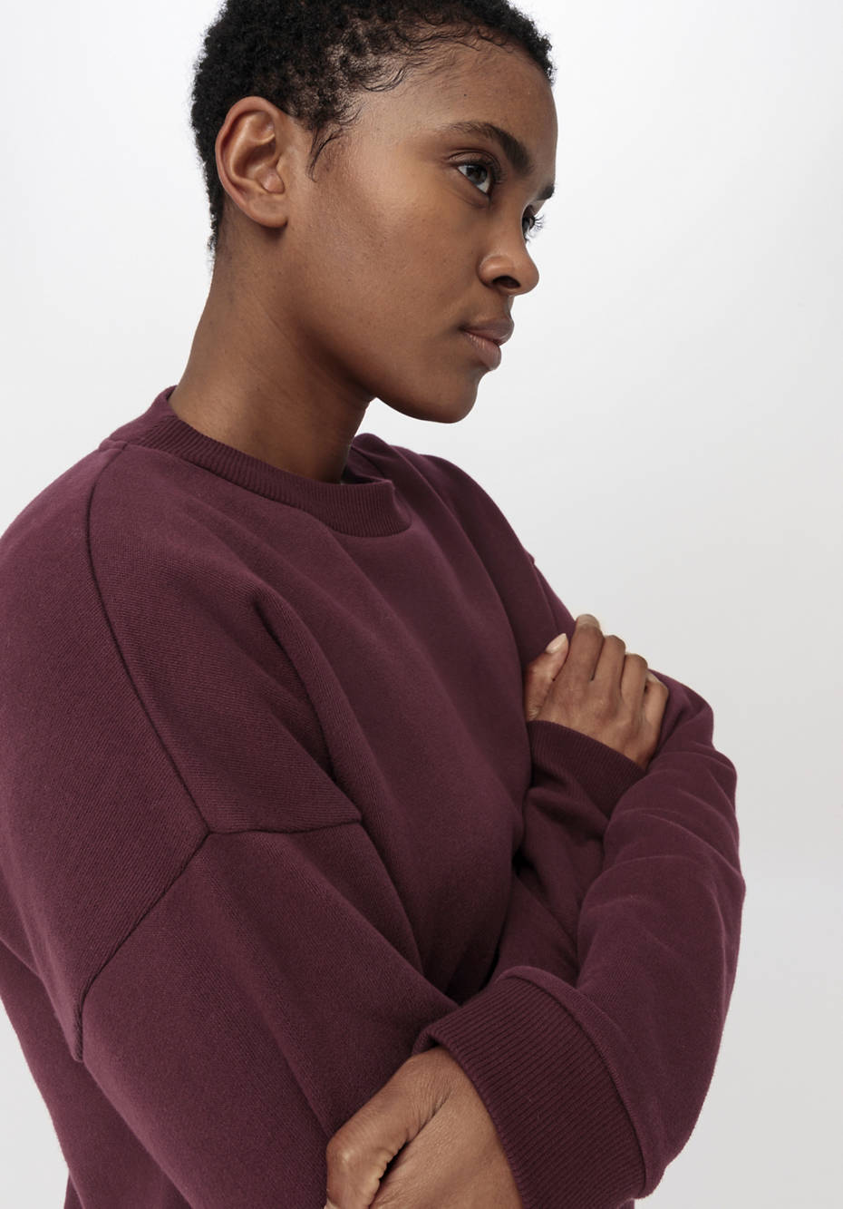 Sweatshirt aus reiner Bio-Baumwolle