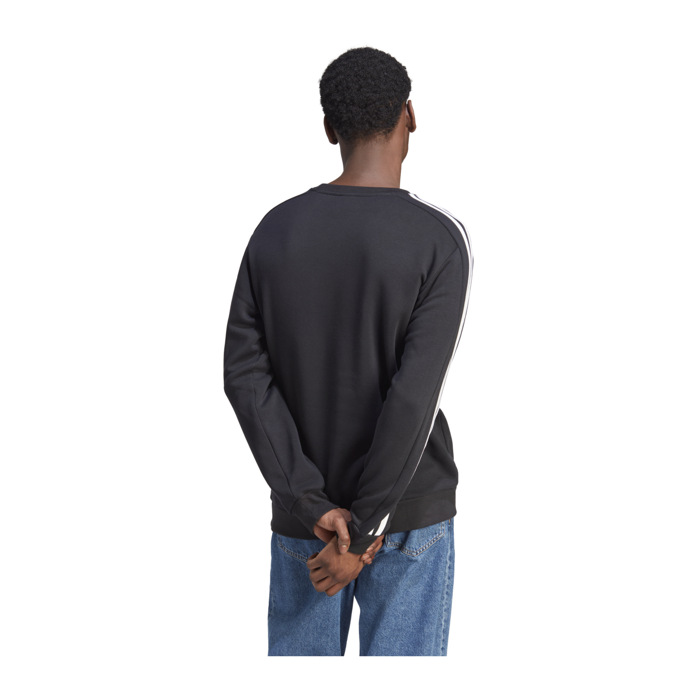 adidas Essentials Fleece Sweatshirt Schwarz