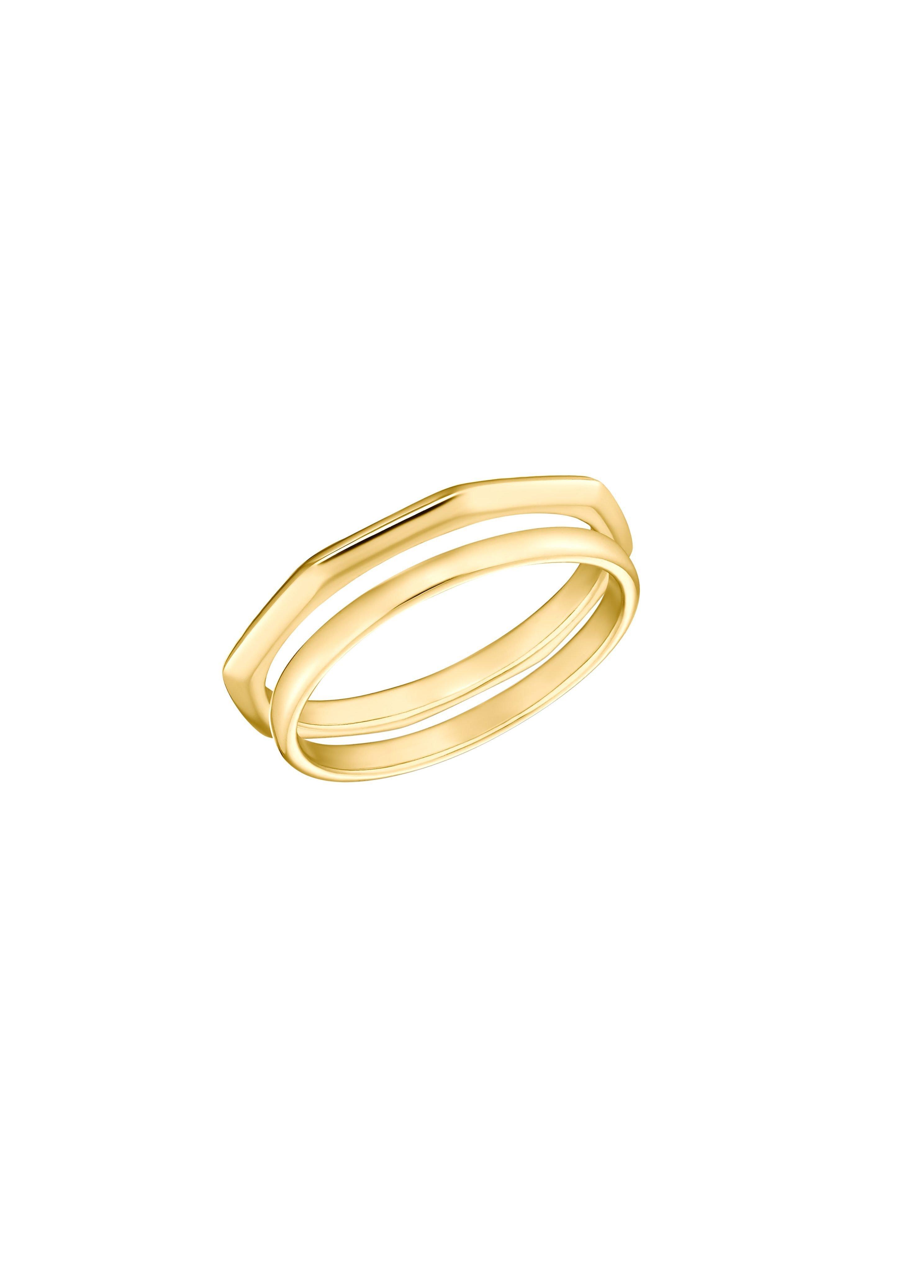 Vergoldete Ringe im 2er-Set  6008095-19E0
