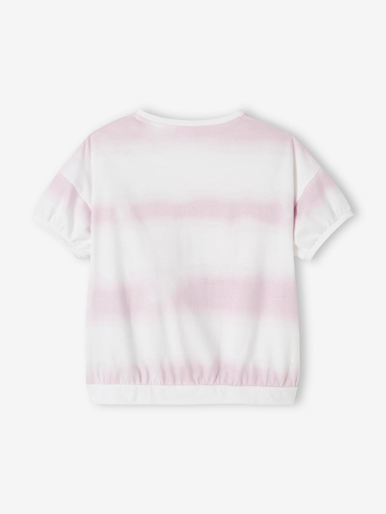 T-shirt fille DS® La Reines des Neiges 2 blanc imprimé