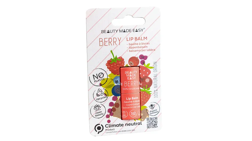 Beauty Made Easy Lippenbalsam Berry