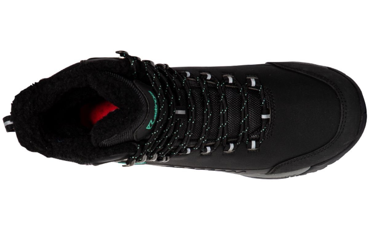 Kastinger Woomaar Winterstiefel gefüttert wasserdicht black/mint Outdoorwinterstiefel wasserdicht