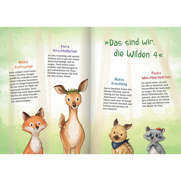 DIE WILDEN WALDHELDEN. WIR GEHÖREN ZUSAMMEN! - Kinderbuch
