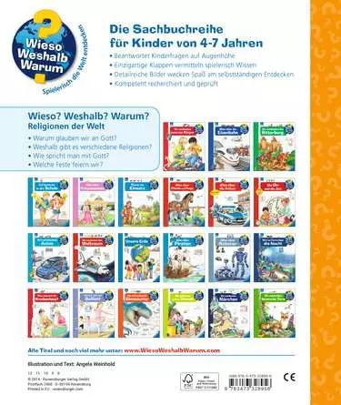 Ravensburger Wieso? Weshalb? Warum?, Band 23: Religionen der Welt