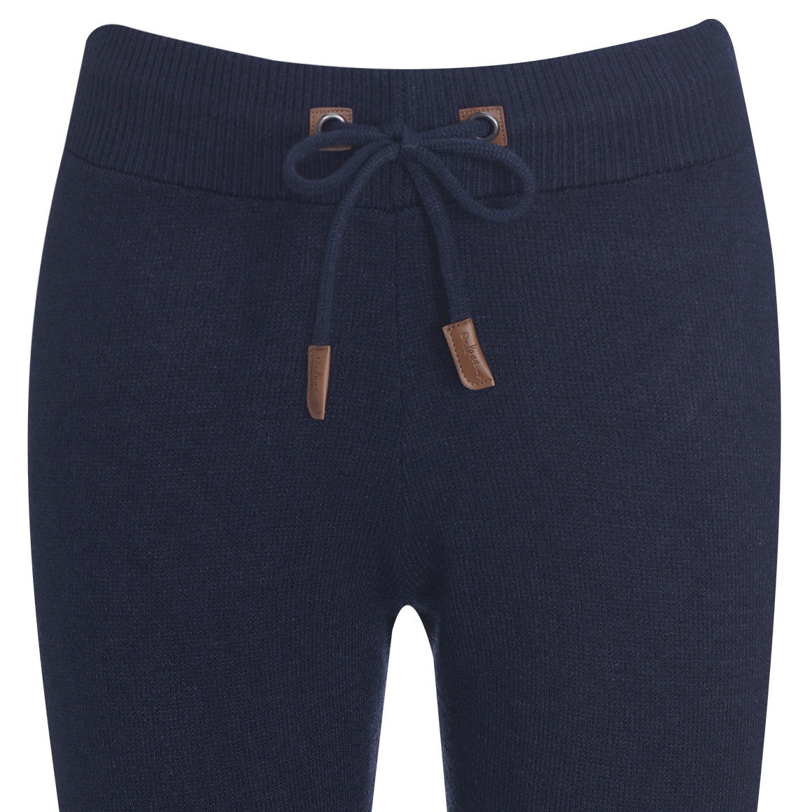 Damen Strickhose mit Tunnelzug