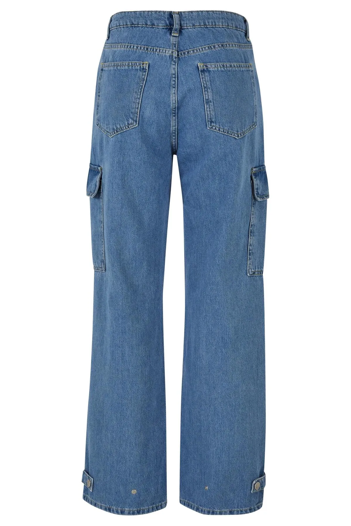 DEF  Damen DEF Cargohose Denim
